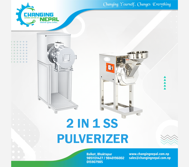 2-in-1 SS Pulverizer