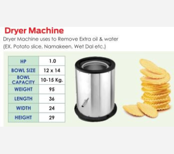 Dryer Dehydro Machine