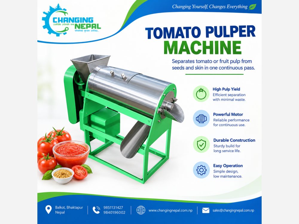 Tomato Pulper Machine