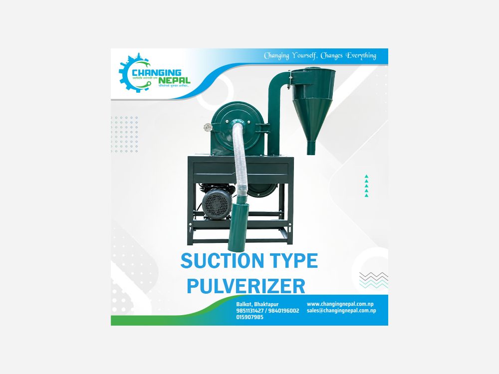 Suction Type pulveriser
