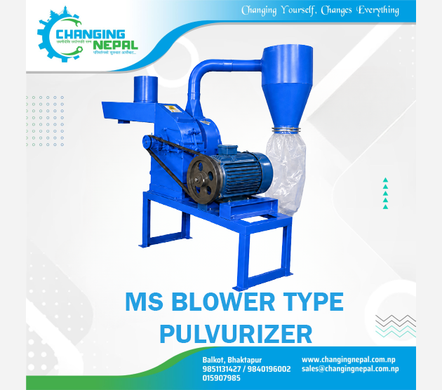 Heavy Model MS Blower type pulveriser with blower