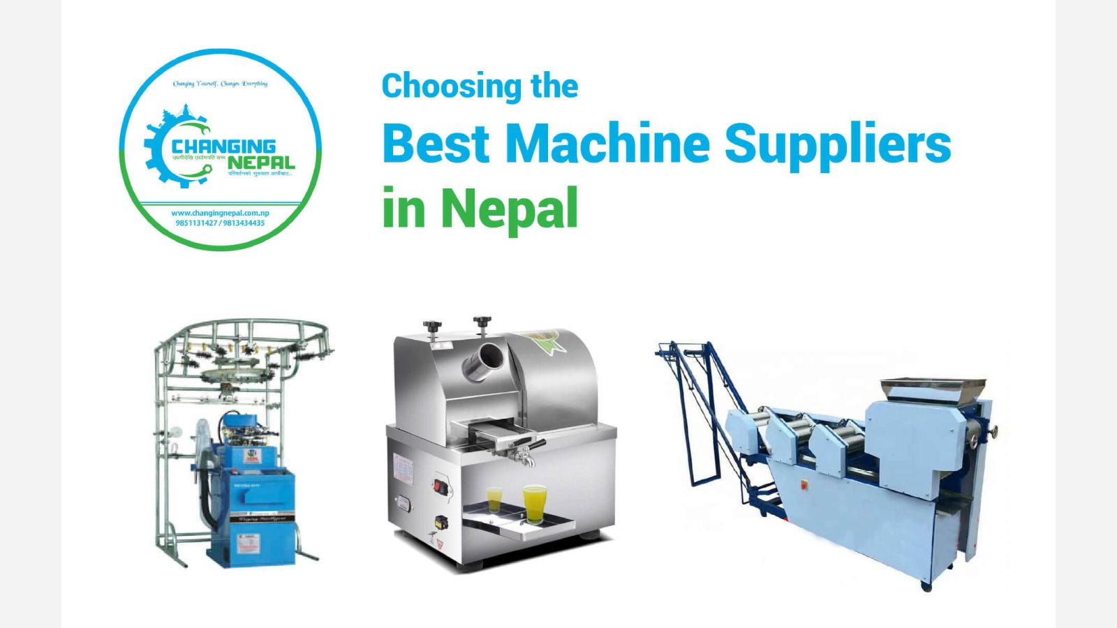Choosing the Best Machine Suppliers in Nepal