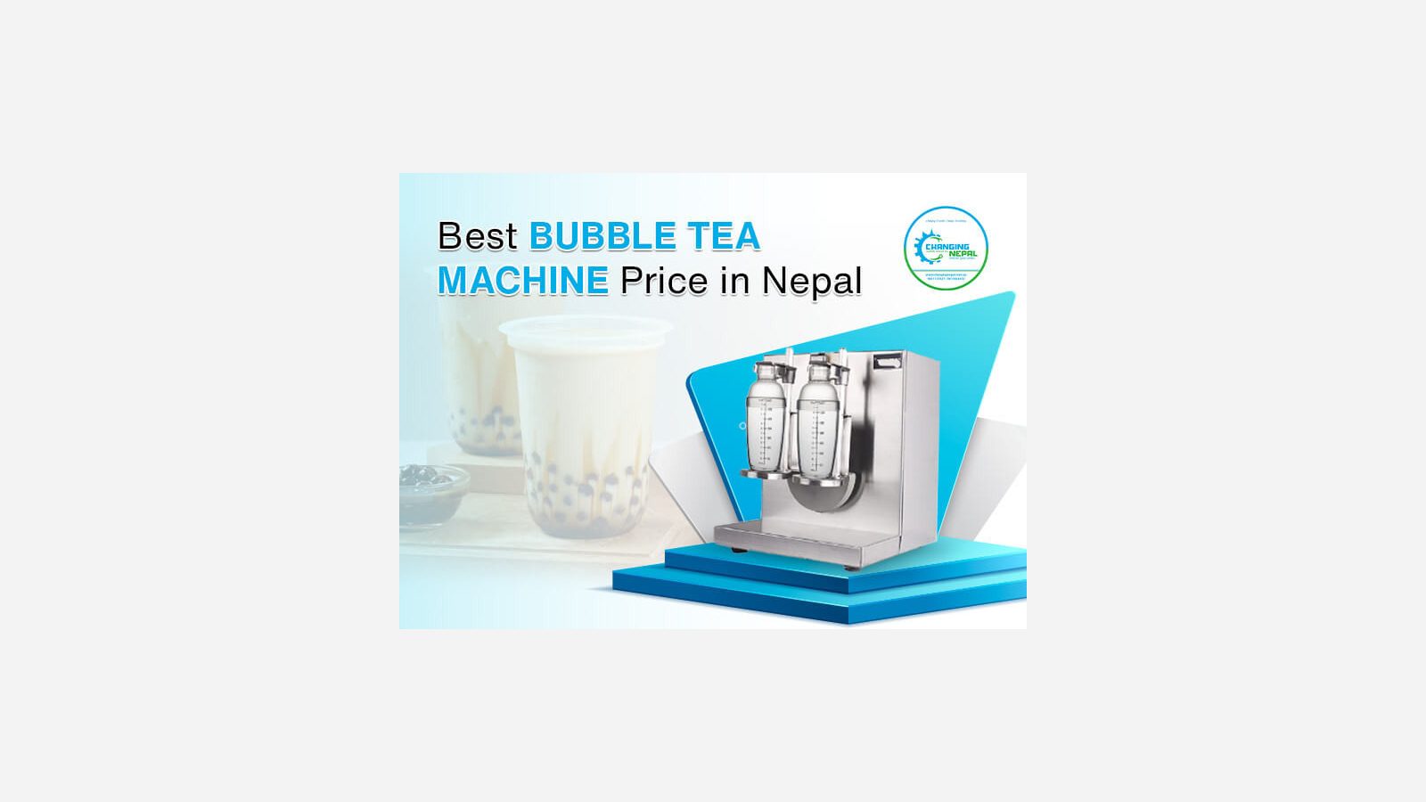 Best Bubble Tea Machine Price in Nepal: Features and Benefits