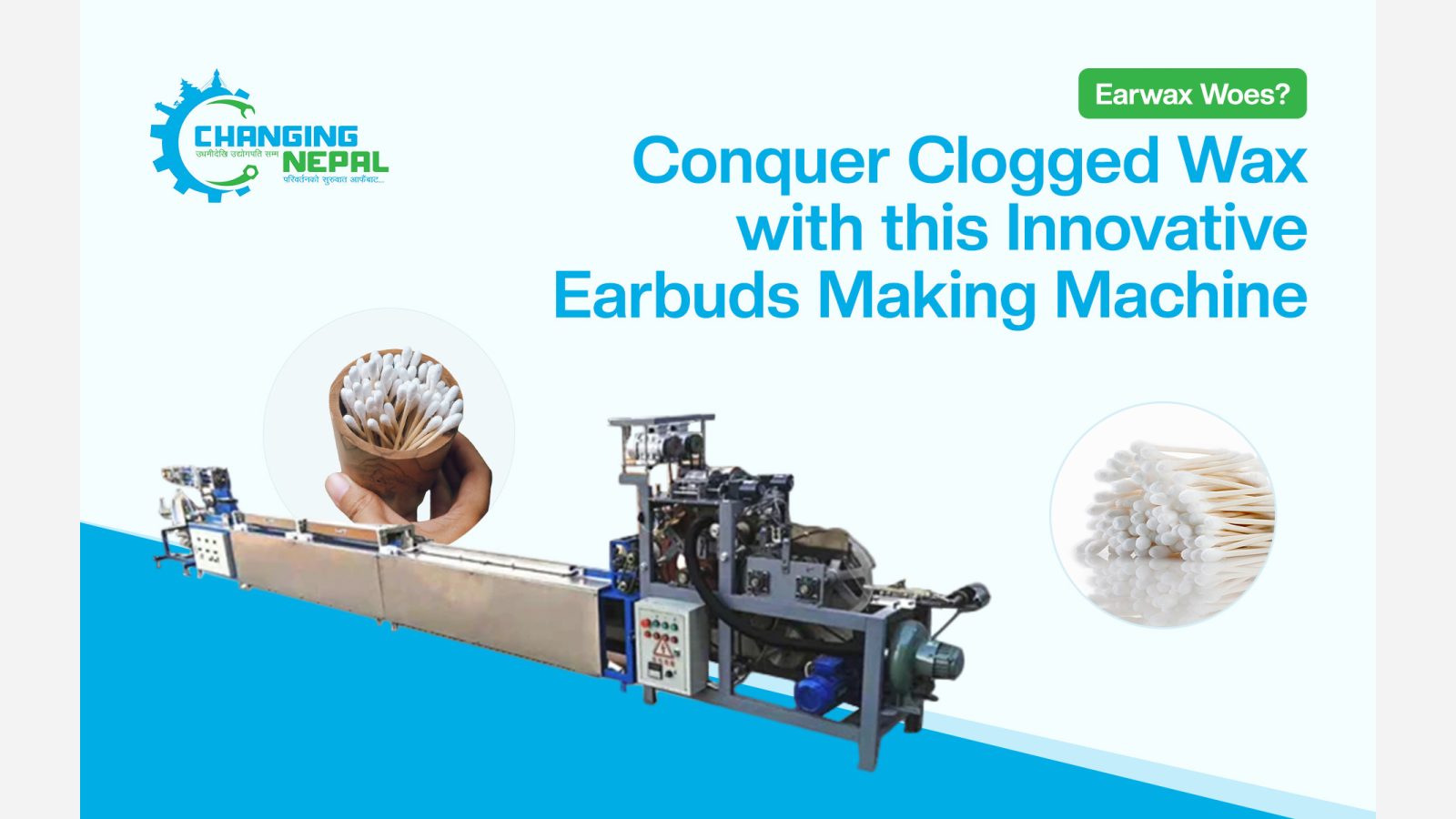 Earwax Woes? Conquer Clogged Wax with this Innovative Earbuds Making Machine