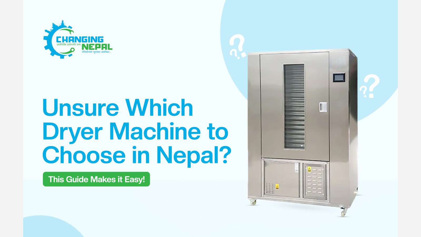 Unsure Which Dryer Machine to Choose in Nepal? This Guide Makes it Easy!