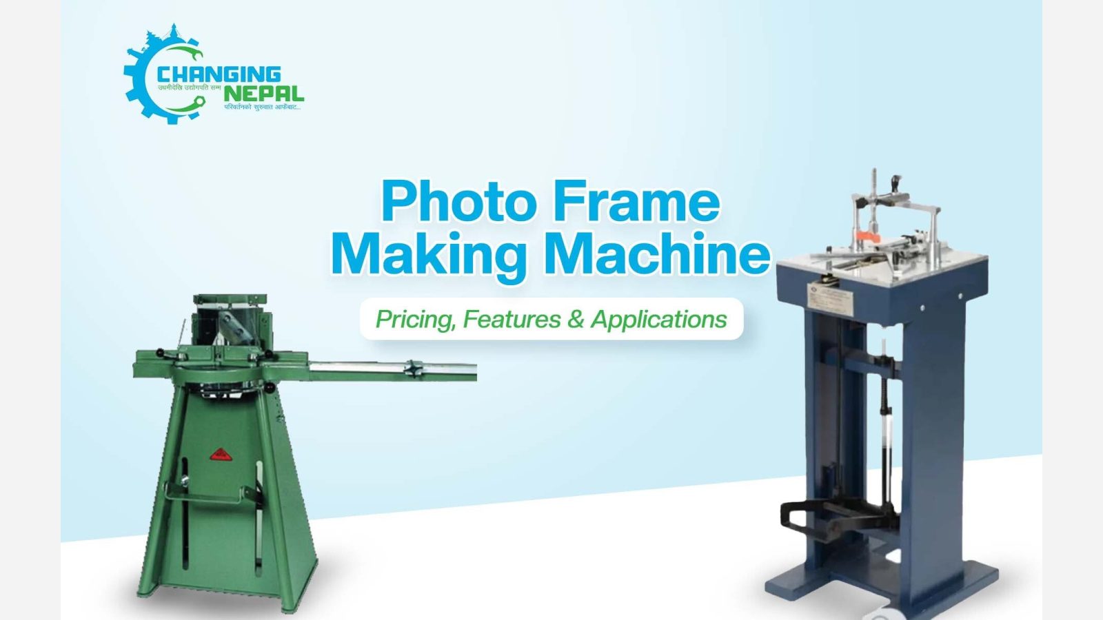 Photo Frame Making Machine | Pricing, Features & Applications