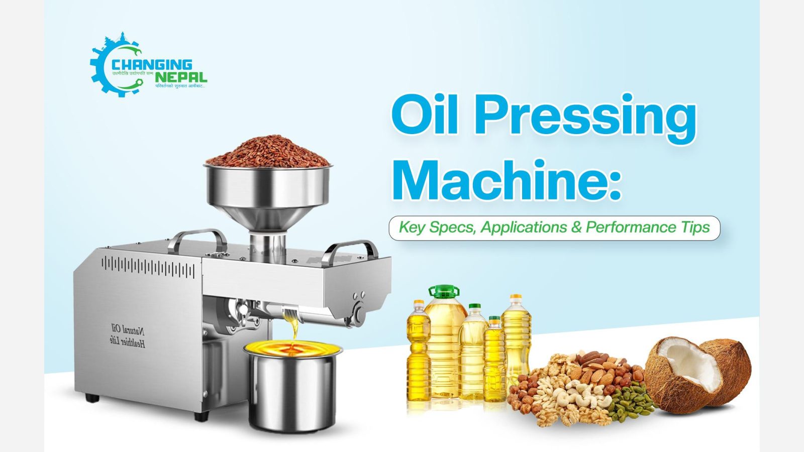 Oil Pressing Machine: Key Specs, Applications & Performance Tips