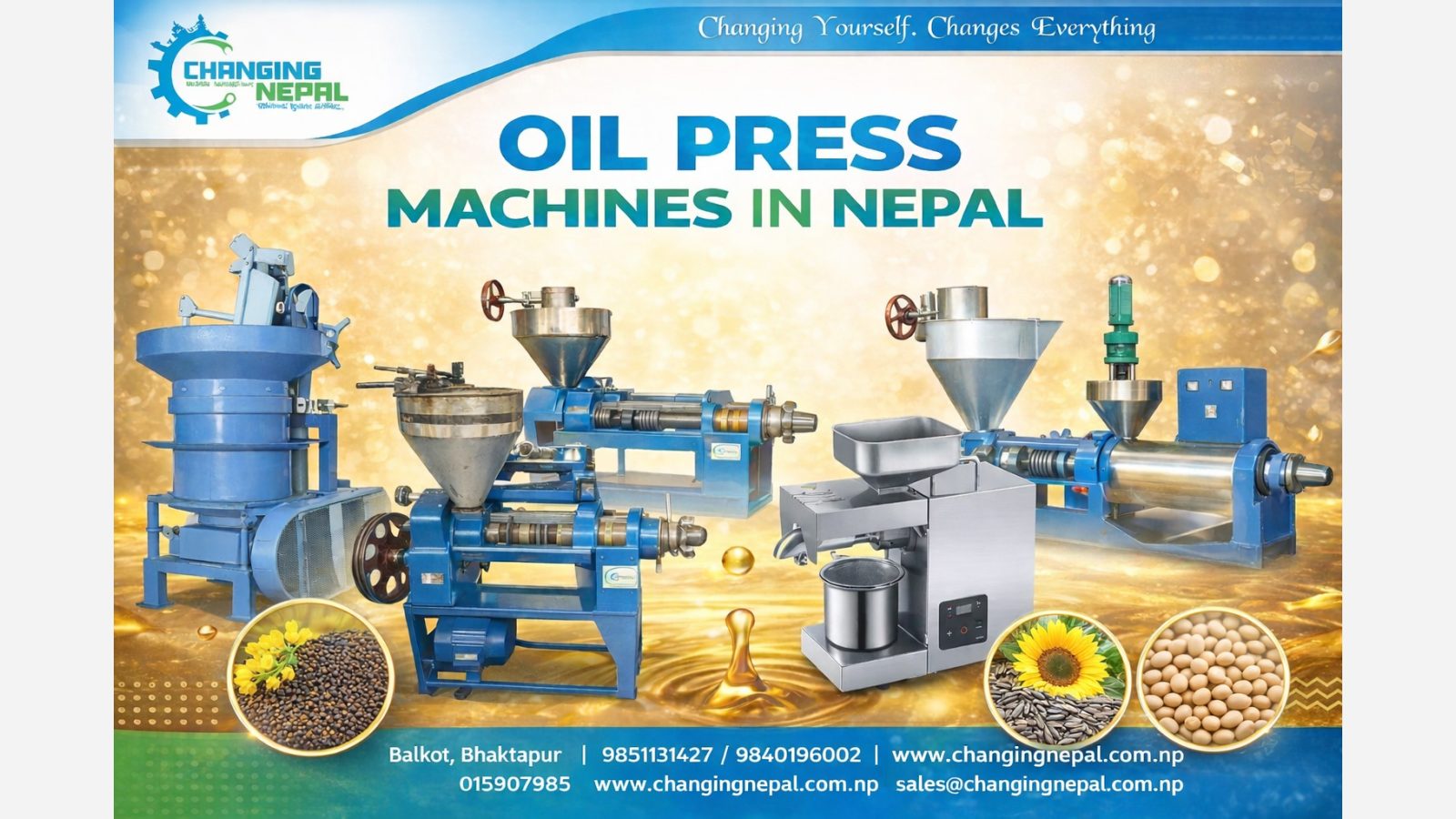 Oil Press in Nepal: Types, Prices and Requirements
