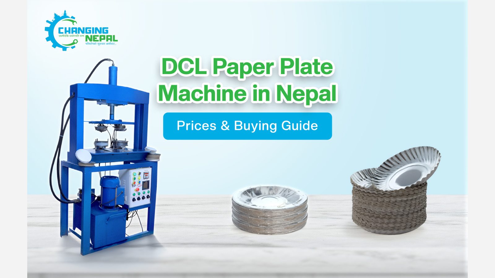 DCL Paper Plate Machine in Nepal: Prices & Buying Guide