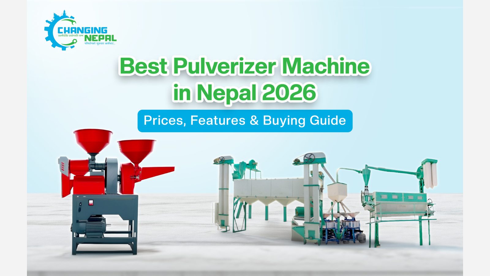 Best Pulverizer Machine in Nepal 2026: Prices, Features & Buying Guide