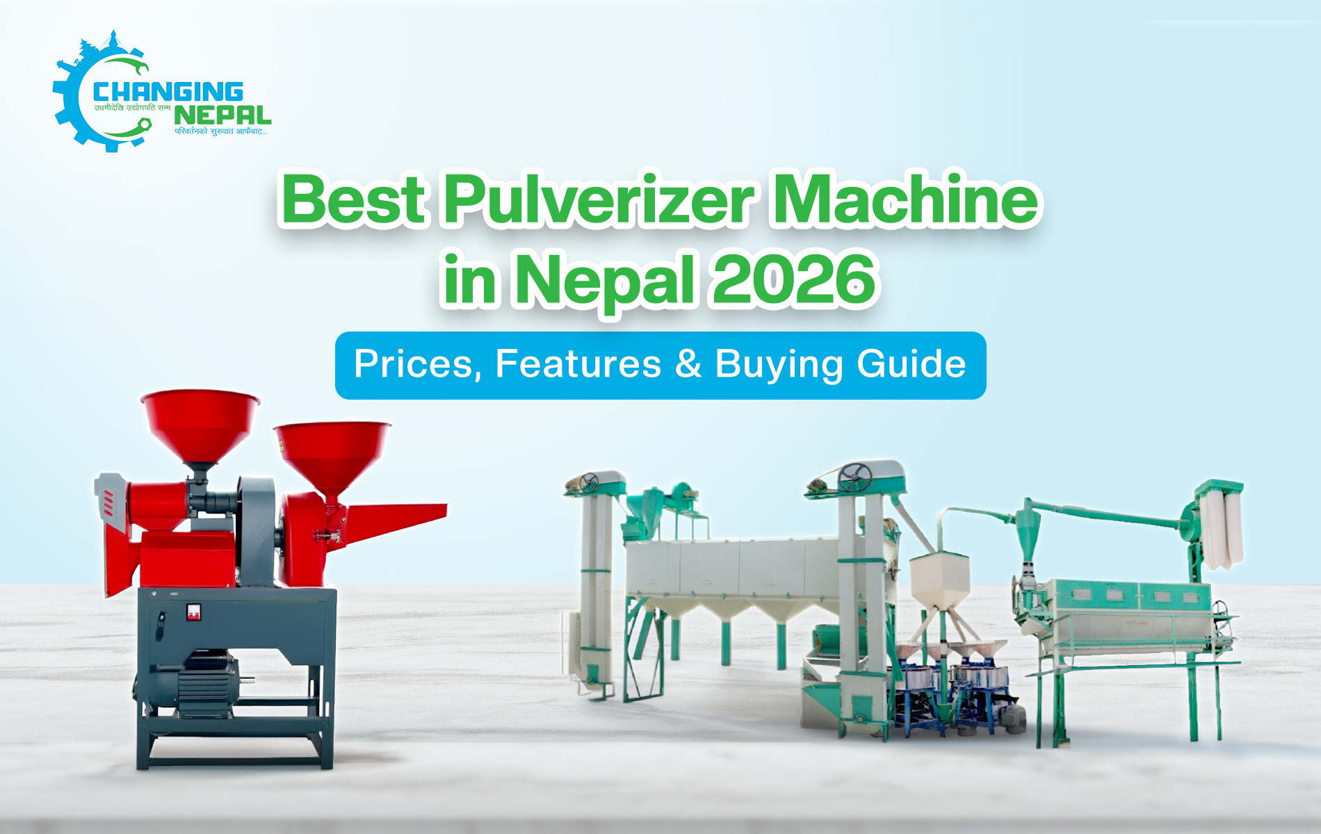 Best Pulverizer Machine in Nepal 2026: Prices, Features & Buying Guide