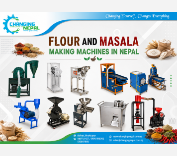 Flour and Spices Making Machines in Nepal: Mechanisms, Types and Prices