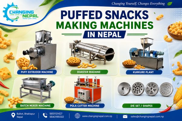 Puffed Snacks Making Machines in Nepal