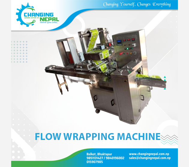 Flow Wrapping Pouch Packing Machine