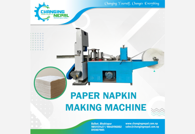 Paper Napkin Making Machine