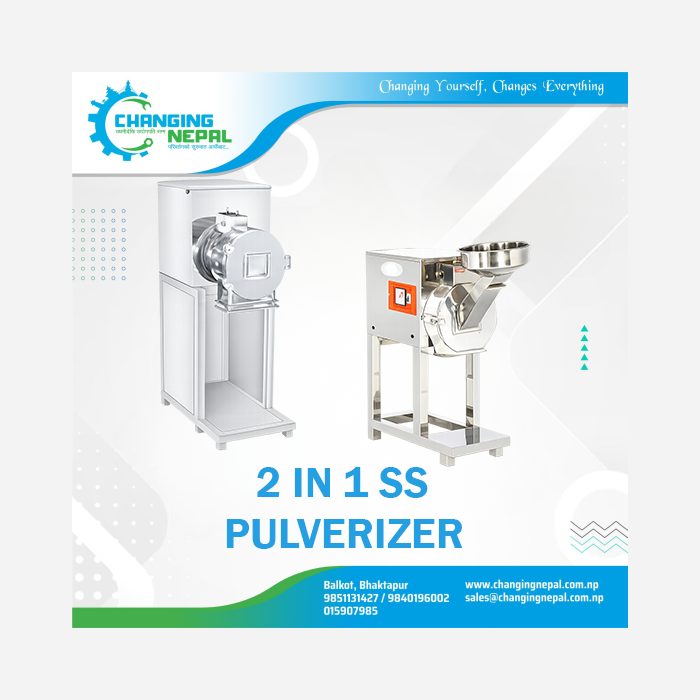 2 in 1 SS Pulveriser Indian.