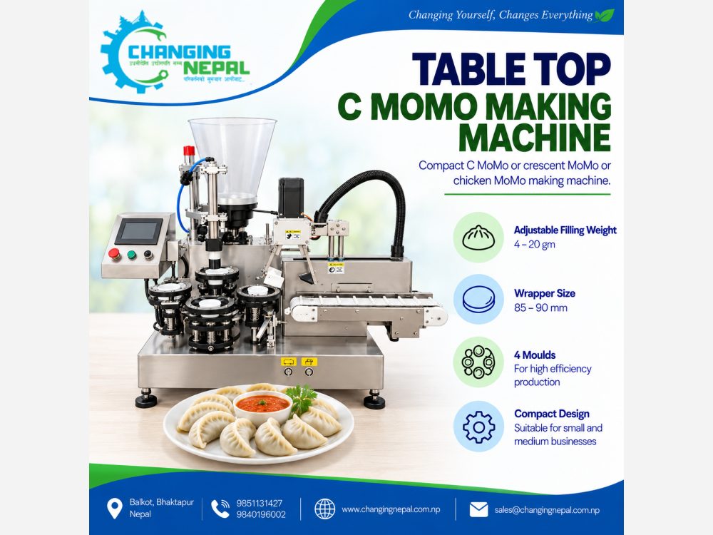 Table Top C MoMo Making Machine