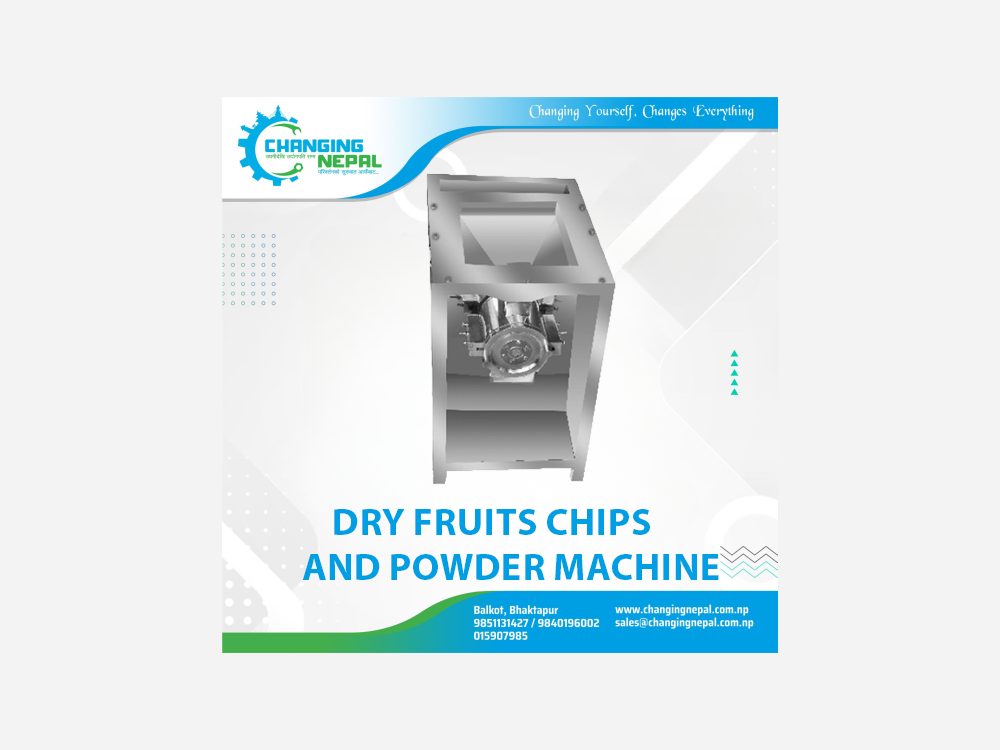Dry Fruits Chips and Powder Machine