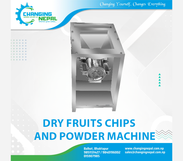 Dry Fruits Chips and Powder Machine