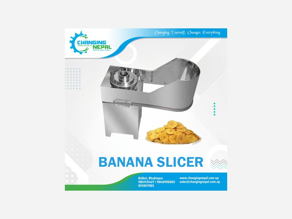 Banana Slicer Wafer Machine