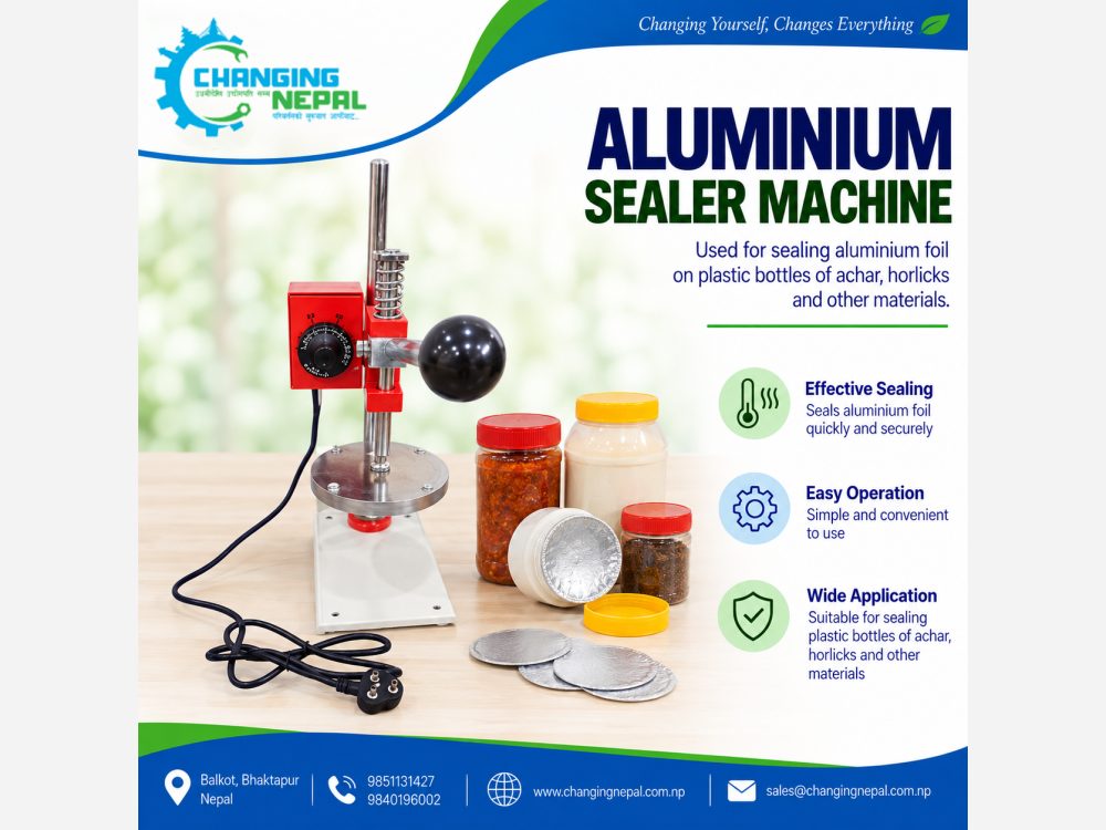Aluminium Sealer Machine