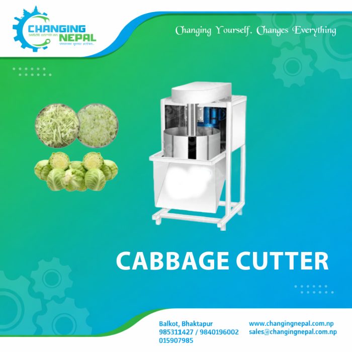Cabbage Cutting Machine