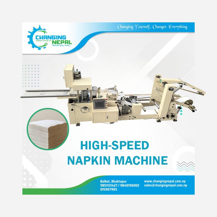 High Speed Paper Napkin Making Machine