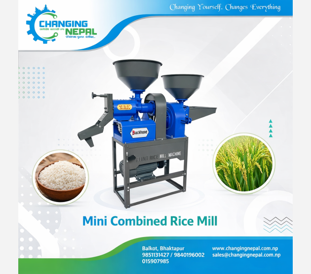 Mini Combined Rice Mill