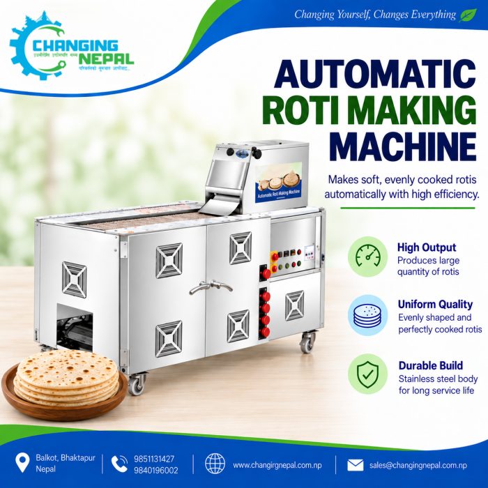 Fully Auto Roti Making Machine Big