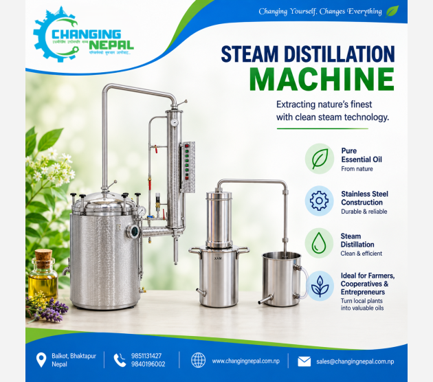 Essential Oil Extraction Machine