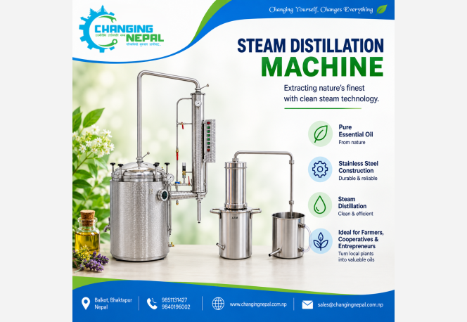 Essential Oil Extraction Machine