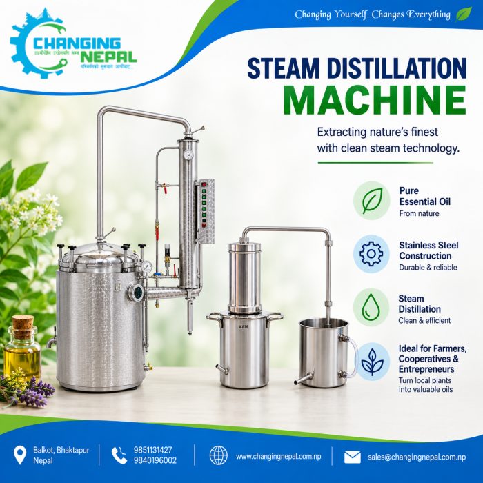 Essential Oil Extraction Machine