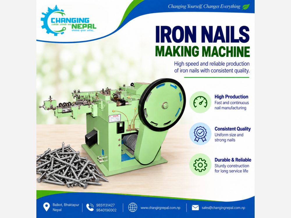 Iron Nails  making machine