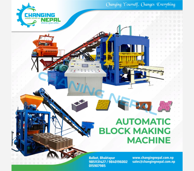 Auto Part Block Making Machine Block Brick Making Machine Auto