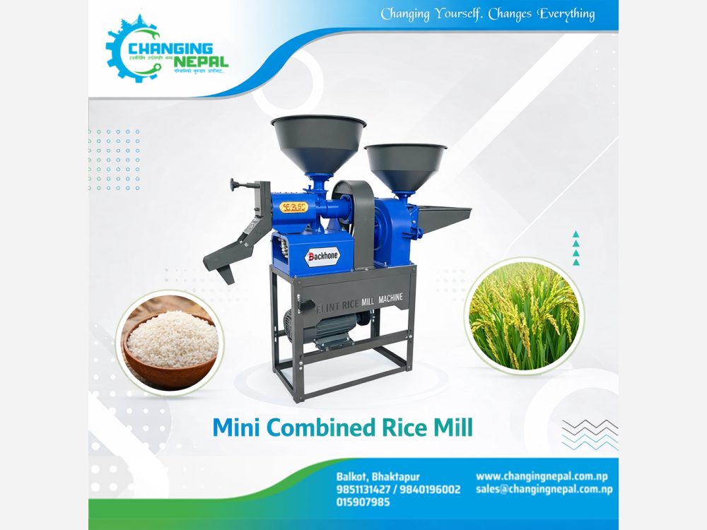 Mini Combined Rice Mill