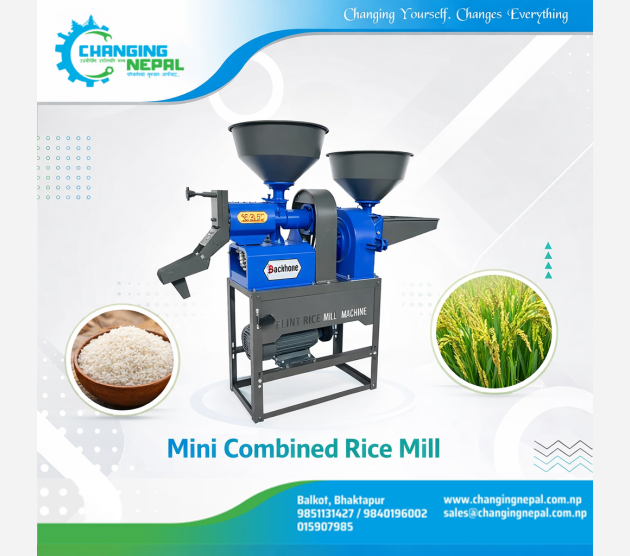 Mini Combined Rice Mill