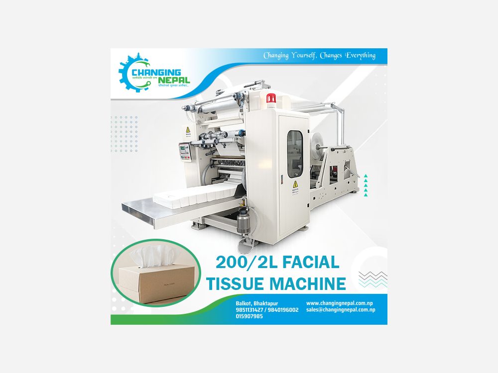V-Fold Facial Tissue Paper Making Machine
