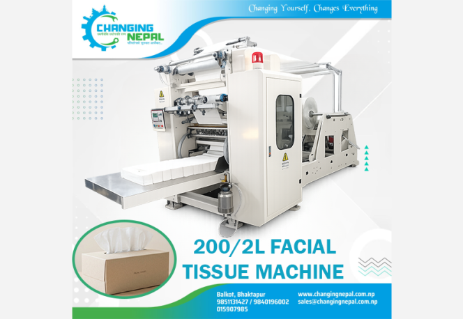 V-Fold Facial Tissue Paper Making Machine