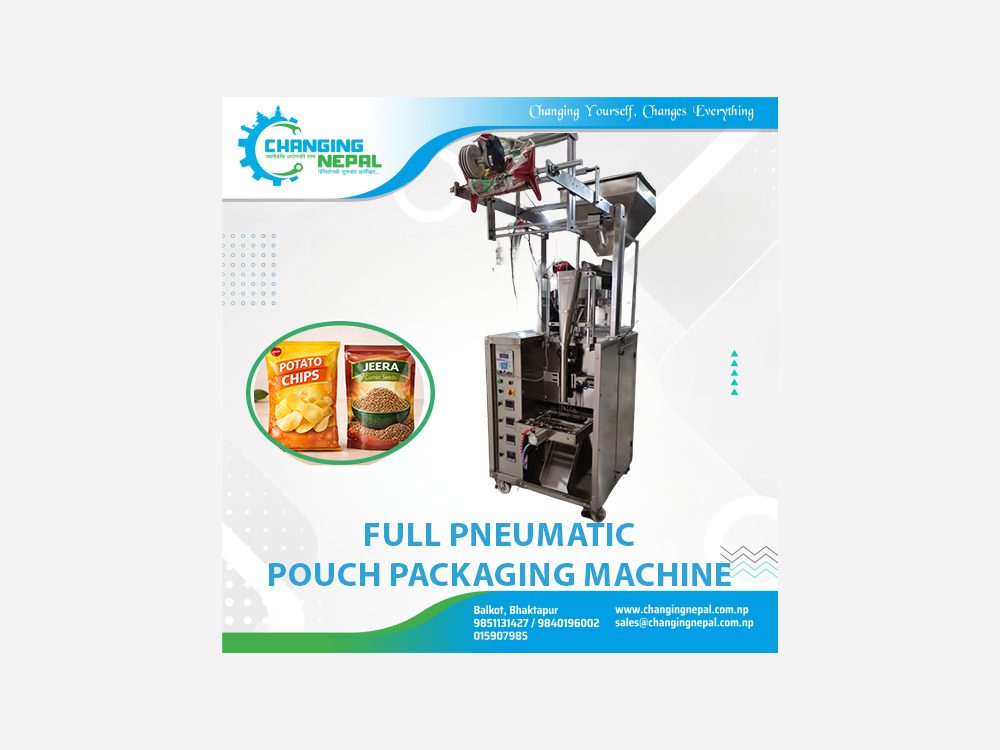 Full Pneumatic Pouch Packaging Machine