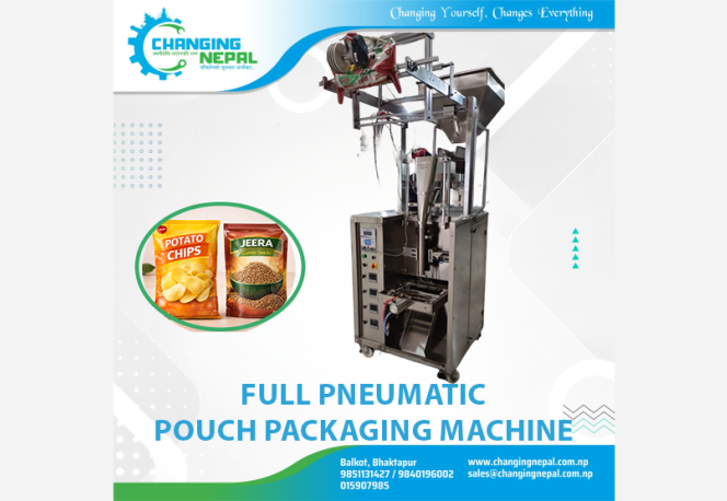 Full Pneumatic Pouch Packaging Machine