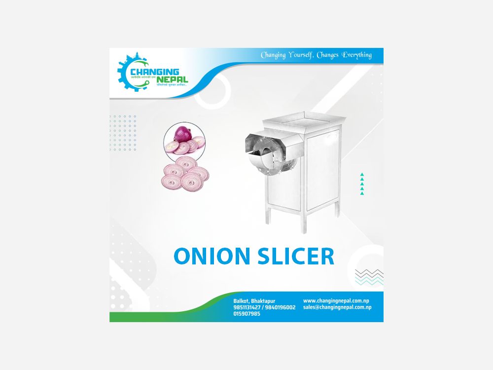Onion Slicing Machine